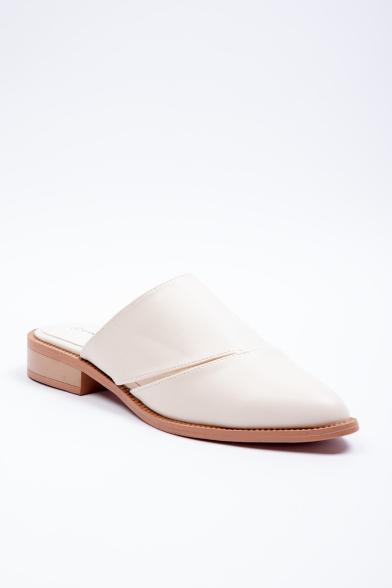 ZUECO DRUIT Blanco