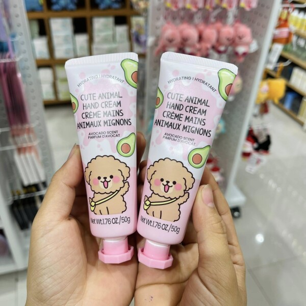 Crema de manos animales perrito