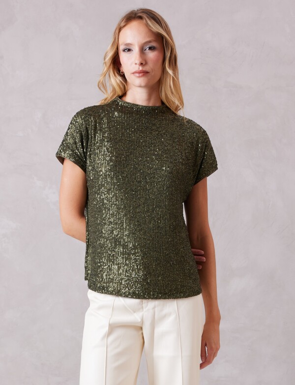 Blusa Lentejuelas OLIVA