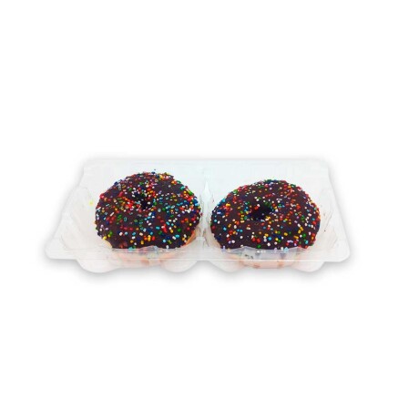 Donut Baño De Choco Rellena D.d.leche X 2 Unid. Donut Baño De Choco Rellena D.d.leche X 2 Unid.