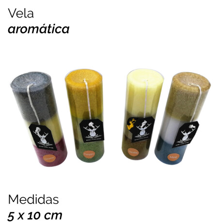 Vela Aromática 3 Colores Mediana W546 Unica
