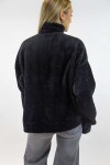 Buzo peluche Negro