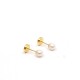 Abridores Perlas 3.50 a 4 Mm en Oro 18 K Abridores Perlas 3.50 a 4 Mm en Oro 18 K