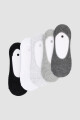 Pack de 5 medias invisibles lisas Variante 3