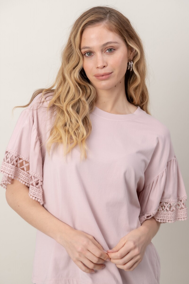 REMERA DHARA - Rosada 