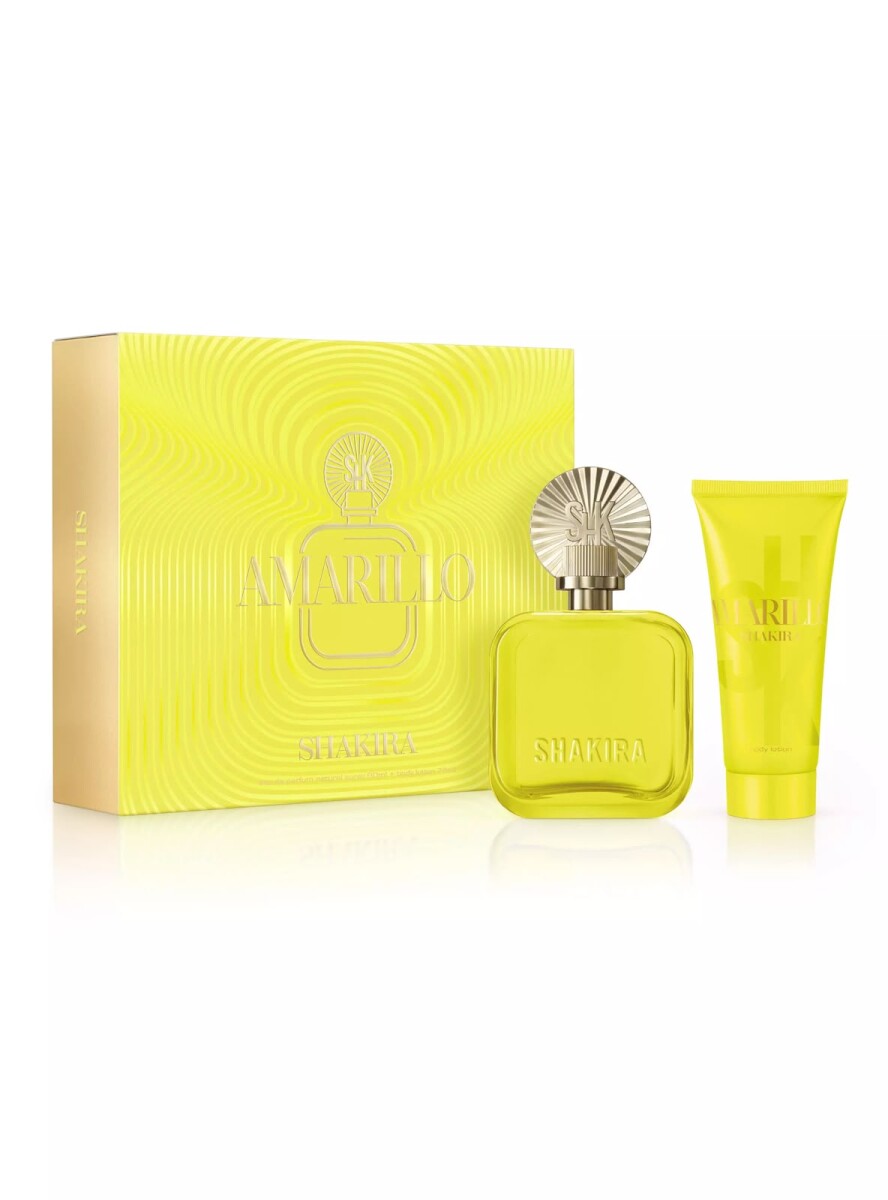 Shakira Pack - Amarillo Eau de Parfum 80ml + Body Lotion 75ml 