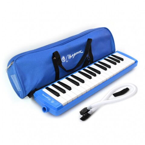 Melodica Magma azul "Piano" 32 notas con funda azul Melodica Magma azul "Piano" 32 notas con funda azul