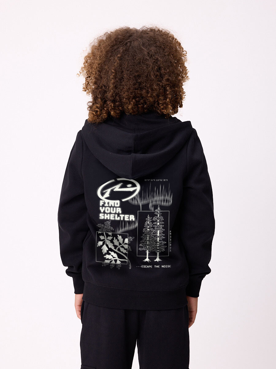 CANGURO C/C FULENS TS TEEN RUSTY - Negro 