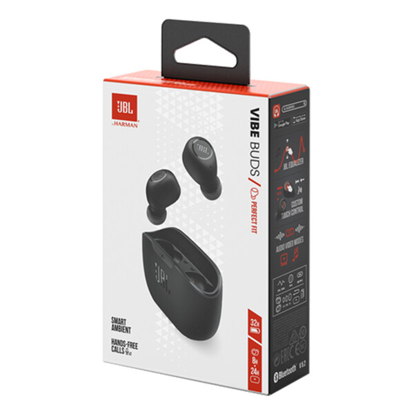 Auriculares Inalámbricos Jbl Wave Buds NEGRO