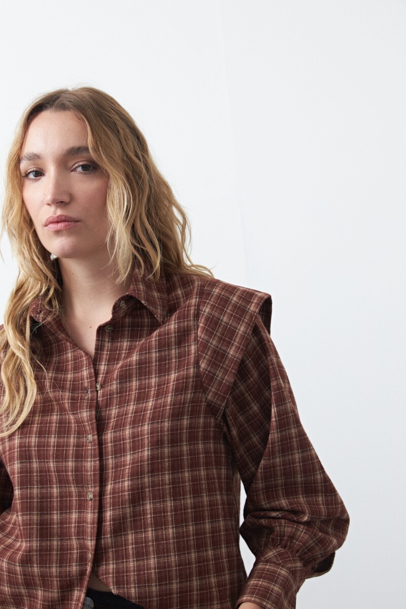 CAMISA BIKI Ladrillo