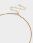 Bijouterie Set Bañada en Oro Set De Cadena Con Relicario Y Piedras - Dorado