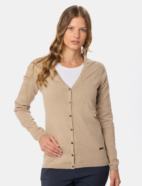 CARDIGAN CLÁSICO Beige