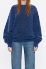 JERSEY GIRADO MOHAIR Azul