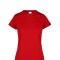 Camiseta a la base dry fit dama Rojo