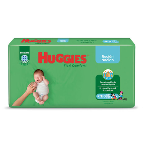 Pañales Huggies flexi comfort RN x34 Pañales Huggies flexi comfort RN x34