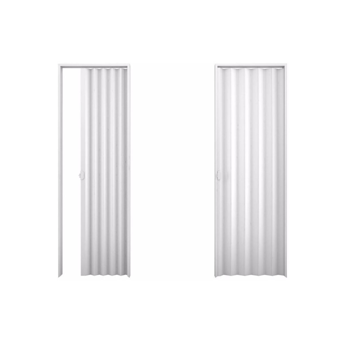 Puerta Plegable Blanca 0,7 X 2,10 Mts 