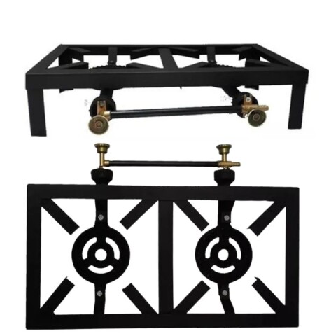 Anafe Doble Quemador Triple Llama Gas 2 Hornallas Anafe Doble Quemador Triple Llama Gas 2 Hornallas