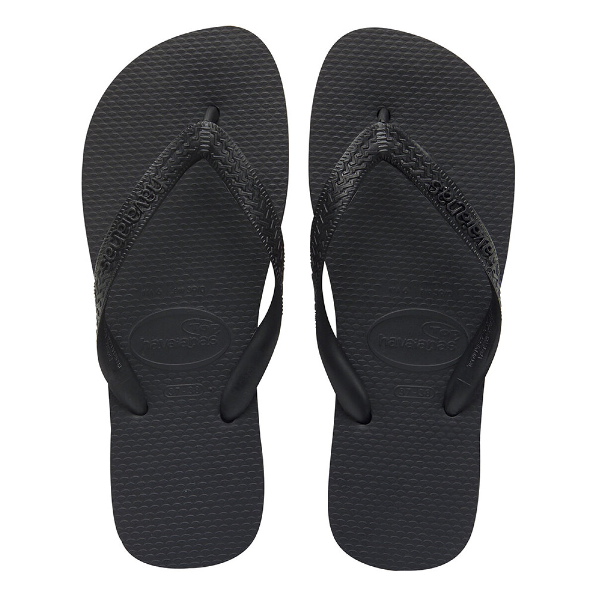 Sandalias Unisex Havaianas Havaiana Top - Negro 
