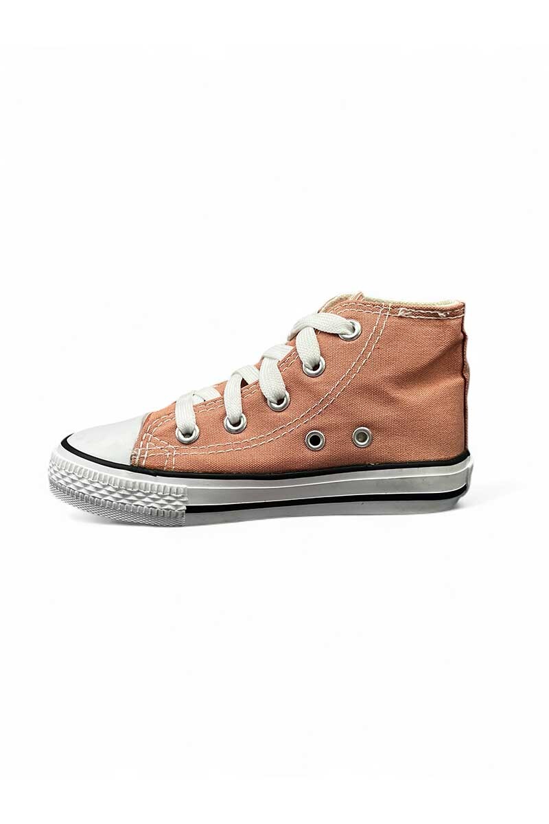 BOTA DEPORTIVA MEDIO BASKET LONA NIÑO Salmon