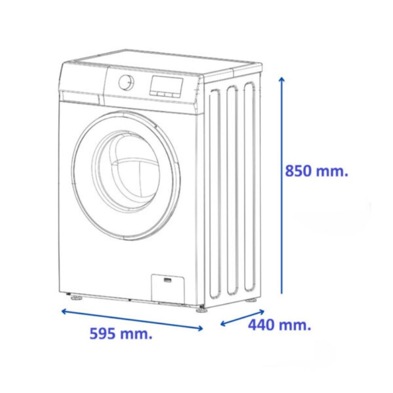 Lavarropas James LR 1006 INV G6 Blanco Lavarropas James LR 1006 INV G6 Blanco