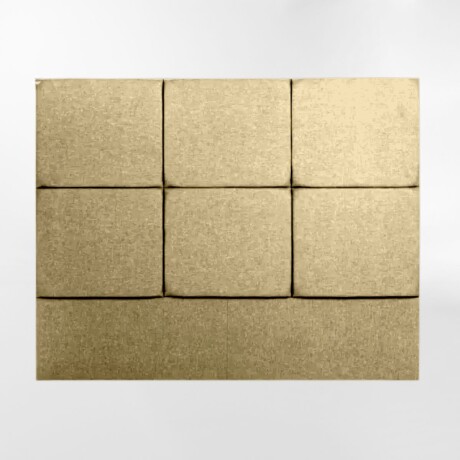 RESPALDO DE PARED IRIS BEIGE - 2 PLAZAS