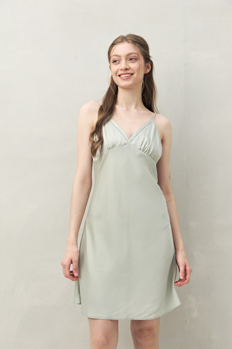 CAMISON MAGNOLIA Verde Grisáceo