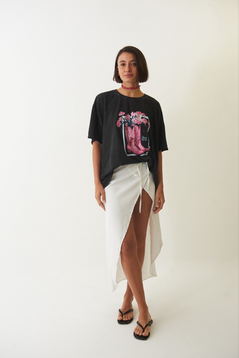 REMERA OVER BOTAFOGO Negro