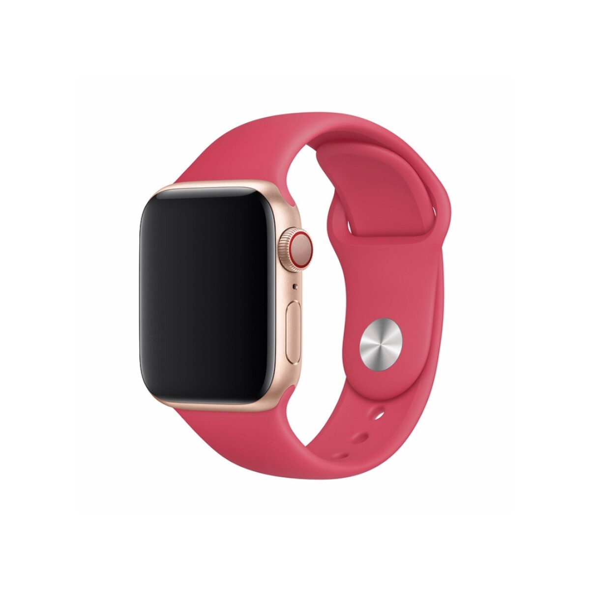 Malla de silicona para apple watch 42mm/44mm devia deluxe sport band Red