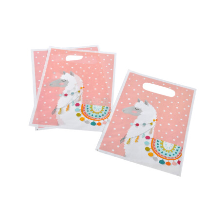SET 6 BOLSA SORPRESITA ROSA POLIETILENO 6GOU149
