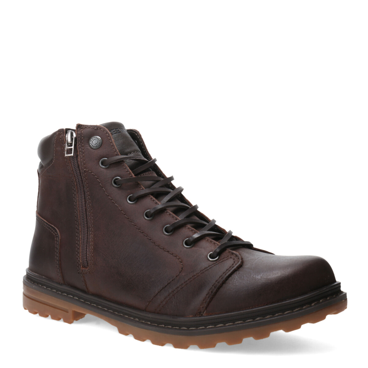 Bota de Mujer Freeway Casual - Marrón Chocolate (Cuero Graso) 