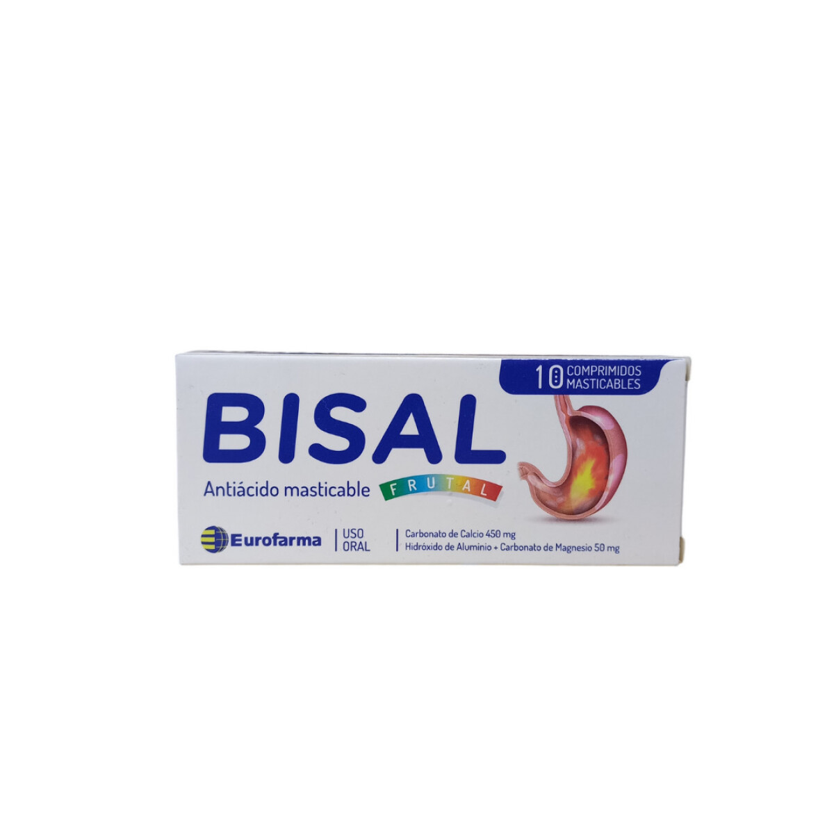 Antiácido Bisal Frutal Masticable 