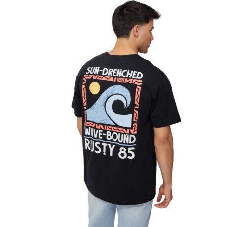 Remera Rusty Rael Negro