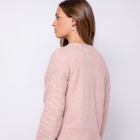 CARDIGAN ARIES Rosa Tiza
