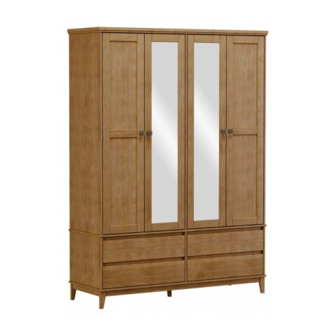 Ropero Finestra 4 Puertas 4 Cajones C/Espejo Ropero Finestra 4 Puertas 4 Cajones C/Espejo