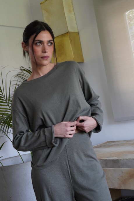 Comfortable T-shirt Verde