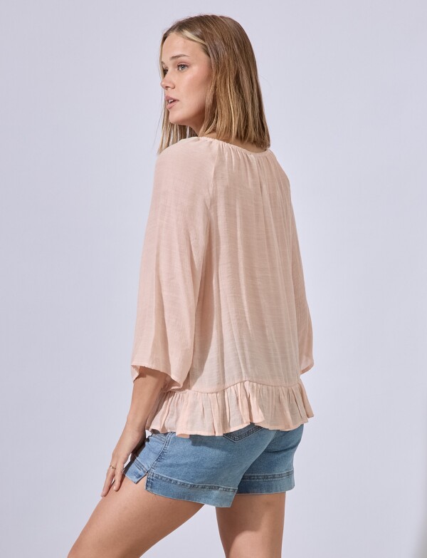 Blusa Crochet ROSA