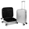 Valija Carry On Zenit Florencia Plateado