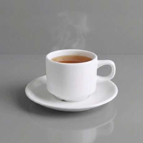 Pocillo de Té Recto 233 ml Blanco Porcelana Actualite Pocillo de Té Recto 233 ml Blanco Porcelana Actualite