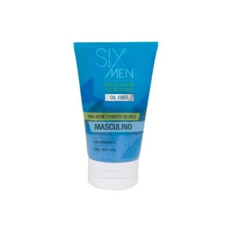 SIX EXFOLIANTE MEN ROSTRO ACNE Y PUNTOS NEGROS 110gr SIX EXFOLIANTE MEN ROSTRO ACNE Y PUNTOS NEGROS 110gr
