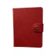 Cuaderno cuerina B6 bordo