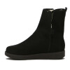 Moleca Bota Gamuza Negro-blanco