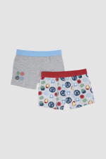 Pack x2 boxer marvel/disney Gris melange