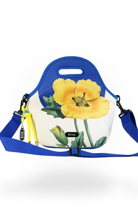 Lunchera Neopreno brio big bro Con Correa Ajustable Fiore