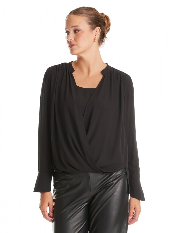 Blusa Twofer NEGRO