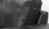 Sillón Lux - 3 Cuerpos Negro - Chaise izquierdo