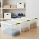 Set x3 Caja organizadora 28 lts Wenbox TRANSPARENTE