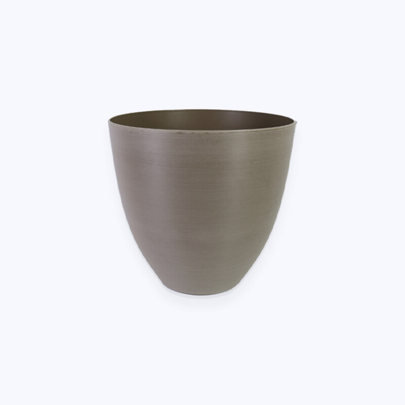 MACETERO PLAST BEIGE 42X38CM Unica