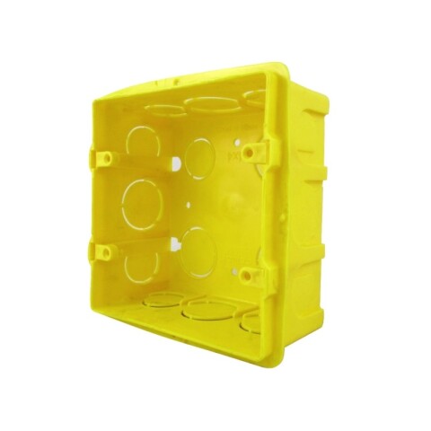 CAJA DE CONEXION AMARILLA 10X10 CAJA DE CONEXION AMARILLA 10X10