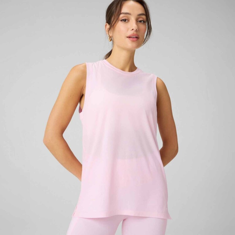 Bividi Cotton Tank Mujer Soft Pink