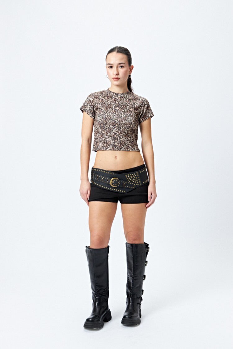 REMERA TODD Animal Print